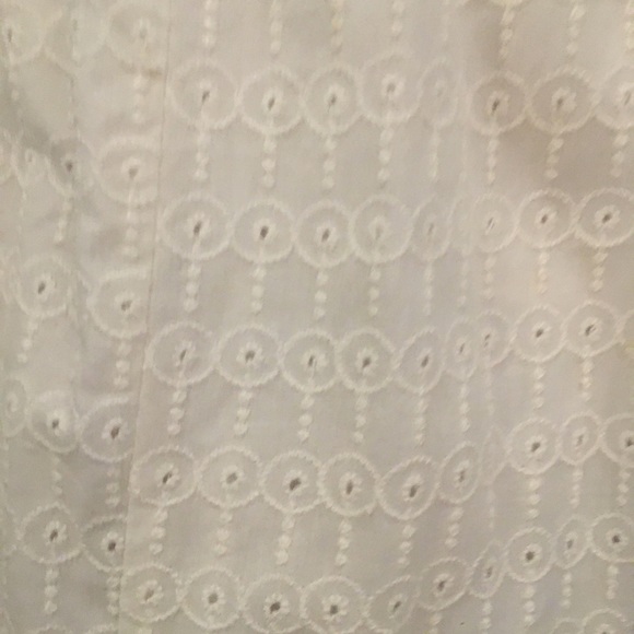 White Embroided Skirt - Picture 3 of 5